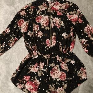 Floral Long Sleeve Blouse